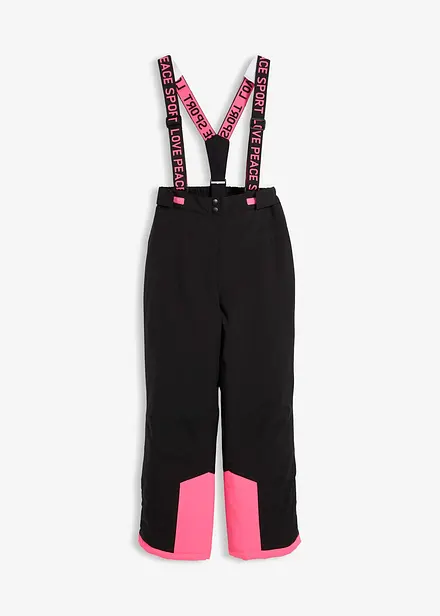 Skibukse med avtagbare stropper, vanntett