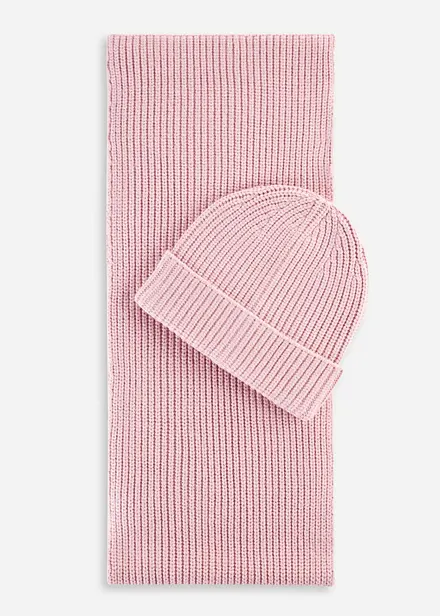 Skjerf og lue (2-delt sett)