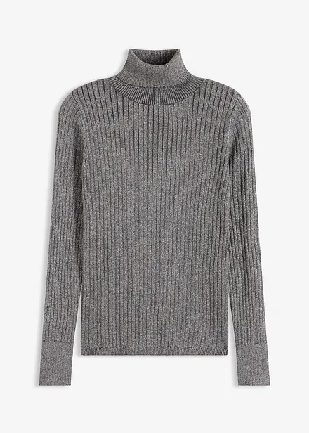 Ribbestrikket genser