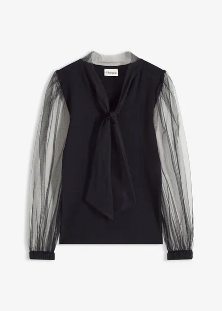 Genser i lett viskosemiks