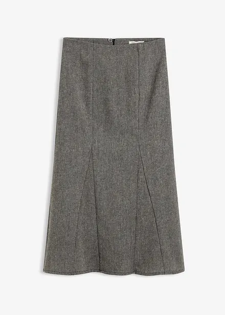 Breddesydd skjørt i tweedlook