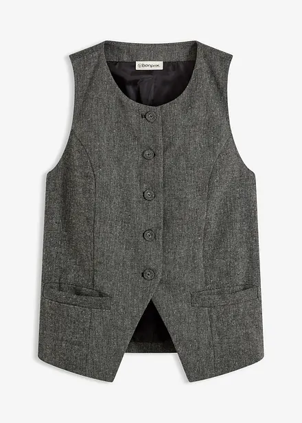 Vest i tweedlook