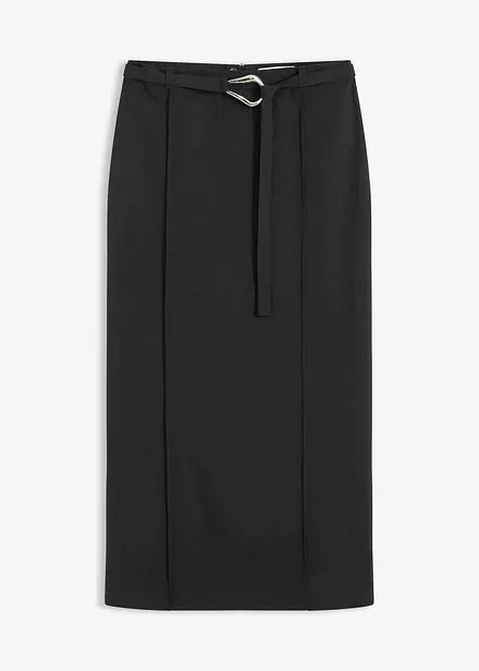 Midiskjørt av viskosemiks