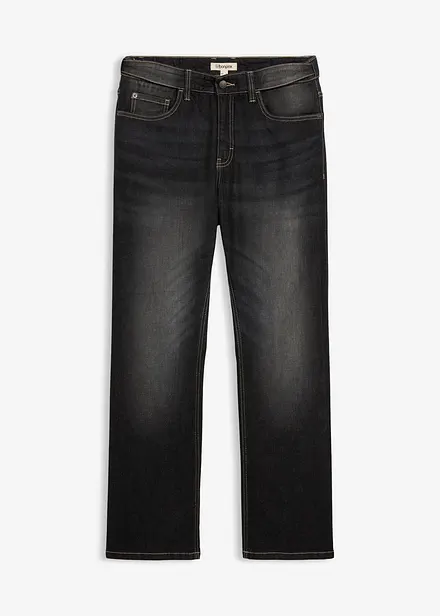 Classic Fit stretch-jeans med komfortlinning, Bootcut