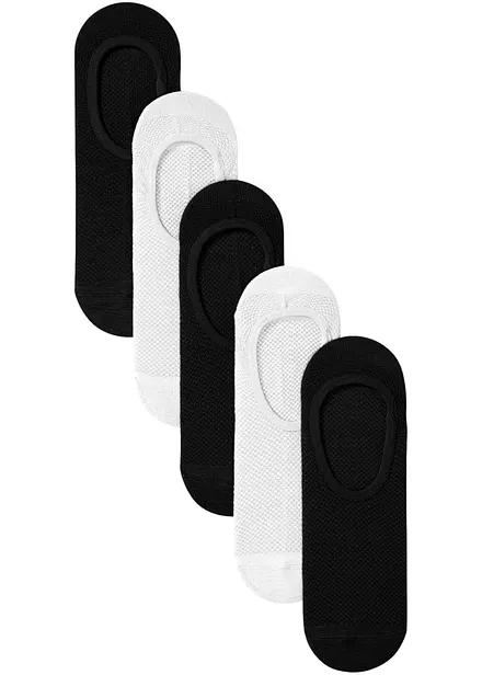 Footies med kj&oslash;lende materiale (5-pack)