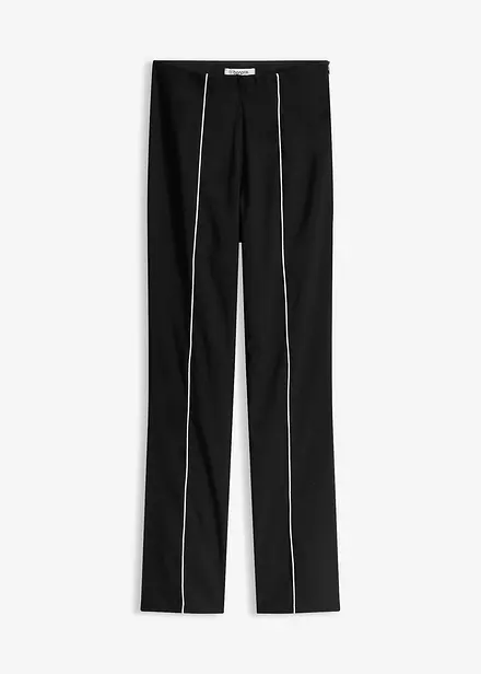 Bukse i bengalin med stretch, flared