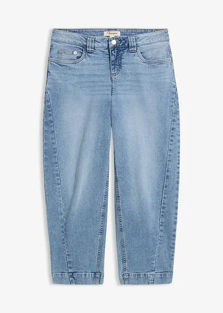 Barrel jeans, Mid Waist, cropped