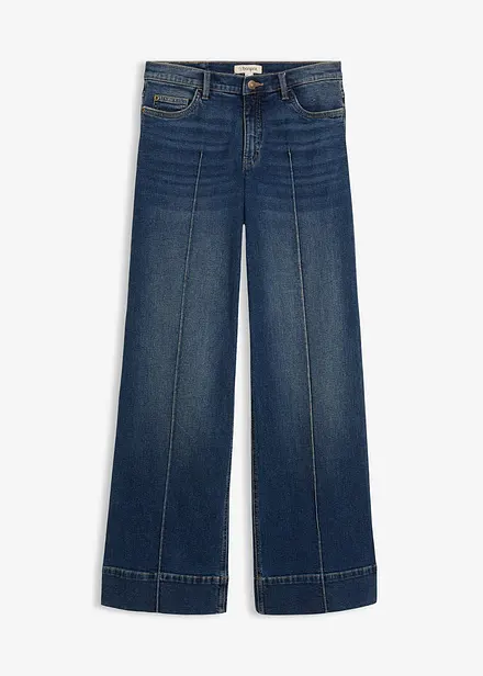 Wide Leg-jeans Mid Waist, Full Length