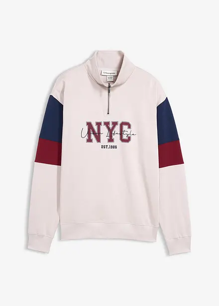 Sweatshirt i 100% &oslash;kologisk bomull, Loose Fit