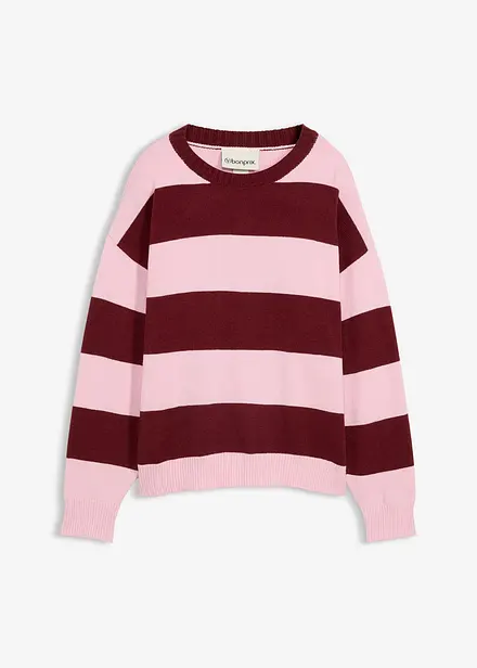 Oversized genser i myk viskosemiks