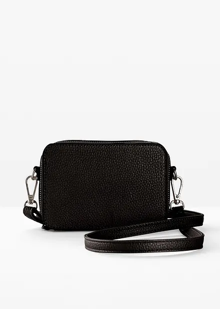 Mini-skulderveske med avtagbar skulderrem