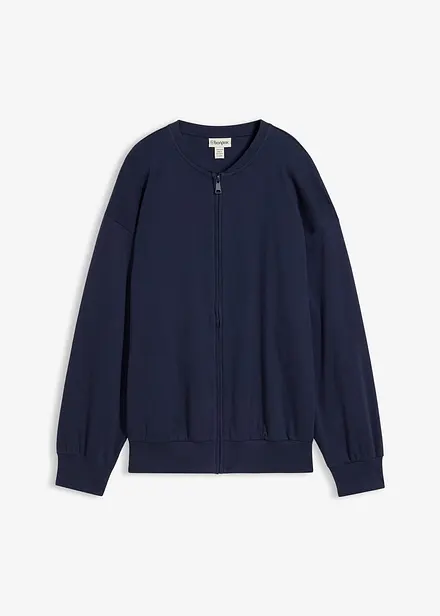 Sweatjakke av 100% bomull