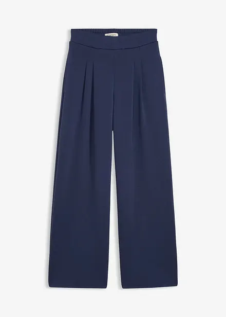 Jerseybukse i scubamateriale med legg