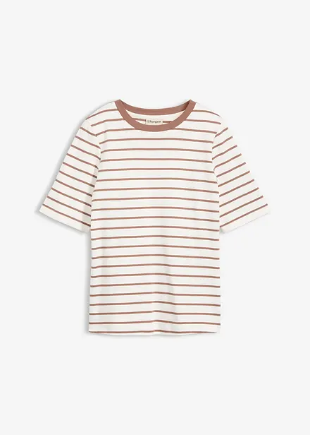 T-skjorte i formstabil, 100% &oslash;kologisk bomull