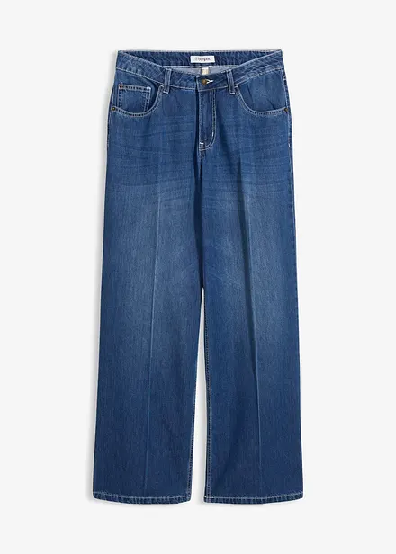 Wide Leg-jeans Mid Waist