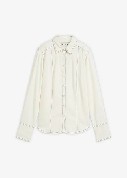 Bluse i lett viskose