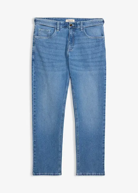 Relaxed Fit-jeans med stretch, Straight