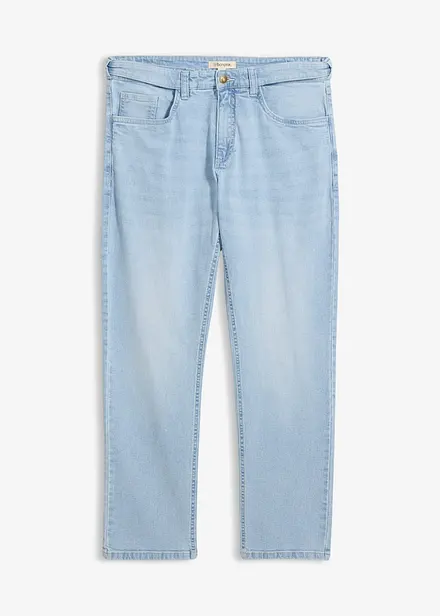Relaxed Fit-jeans med stretch, Straight