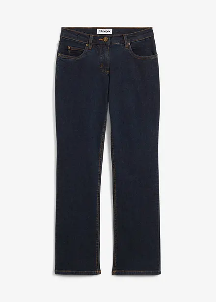 Straight-jeans Mid Waist, Stretch
