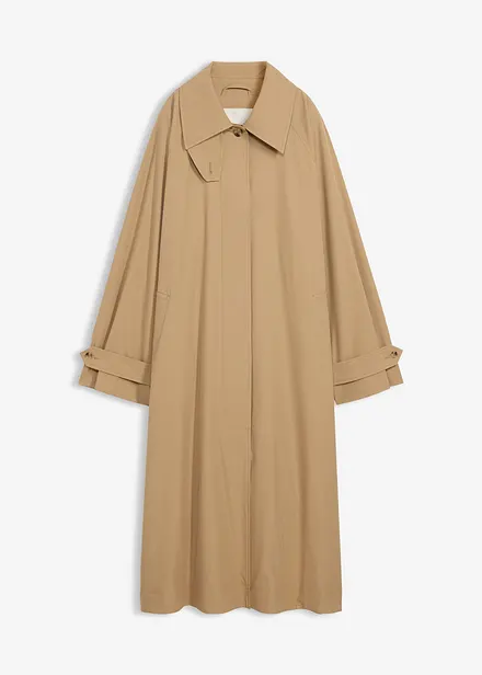 Trenchcoat med spensel
