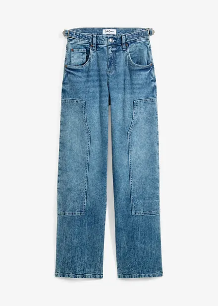 Wide Leg-jeans Mid Waist