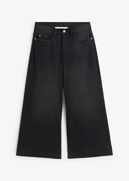 7/8-culotte i ultrasoft denim