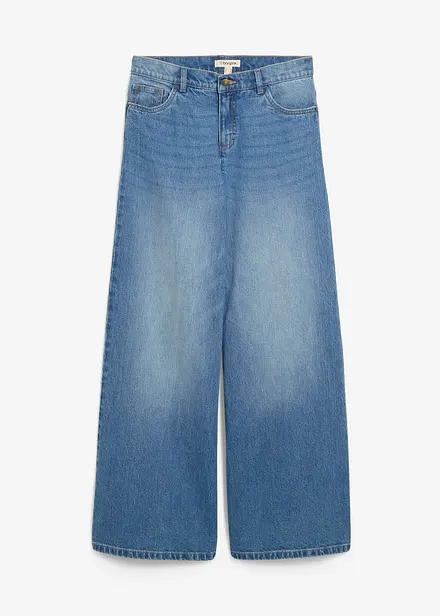 Wide Leg-jeans Mid Waist
