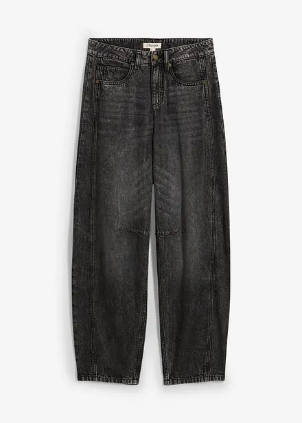 Ballong-jeans Mid Waist, super soft