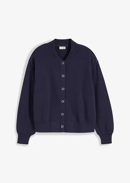 Cardigan i 100% bomull