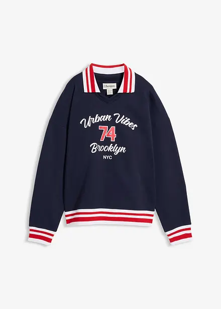 Oversized sweatshirt i 100% &oslash;kologisk bomull