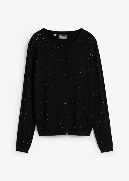 Cardigan med strass
