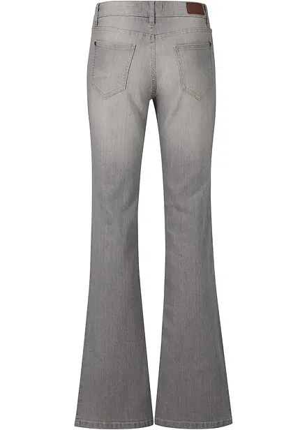 Bootcut-jeans Mid Waist, Komfort-Stretch