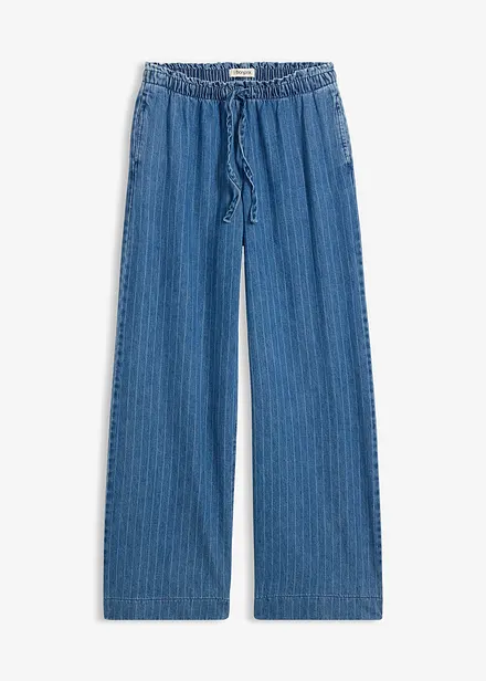 Pull on-Wide Leg-jeans