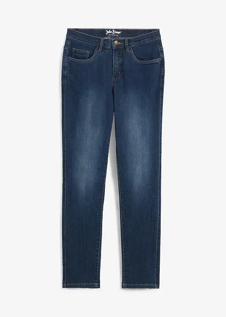 Straight-jeans Mid Waist, stretch