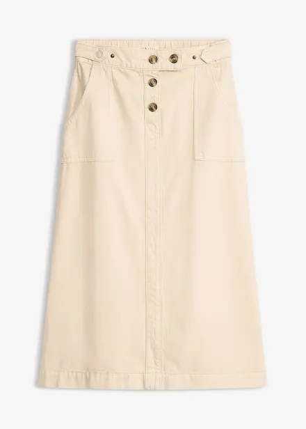 Twillskj&oslash;rt i 100% bomull