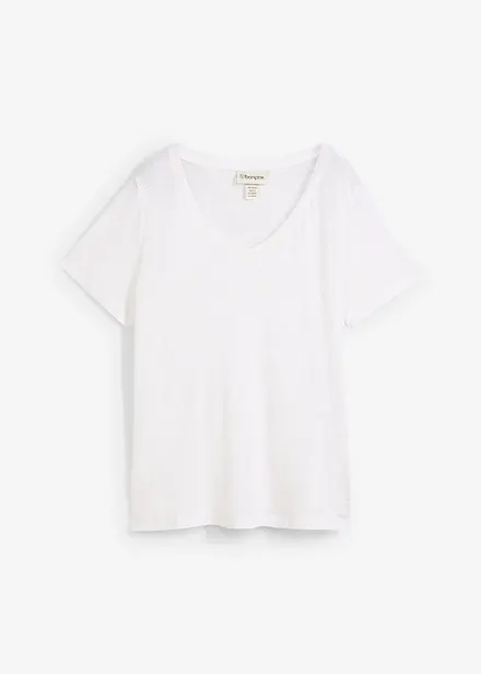 T-skjorte i 100% lin