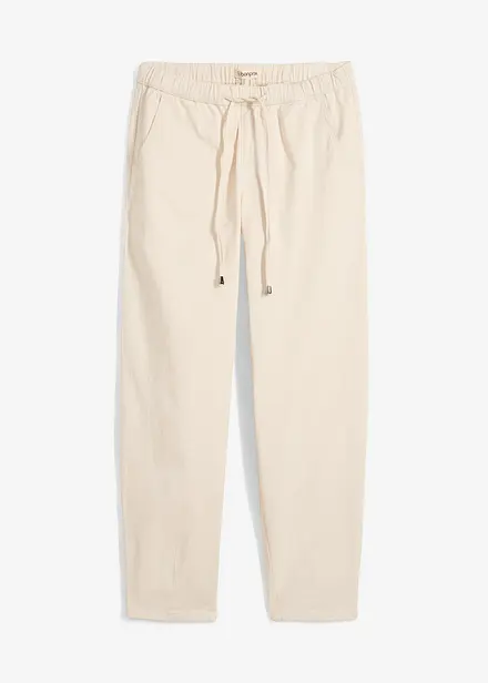 Barrel-jeans, Mid Waist, komfortlinning