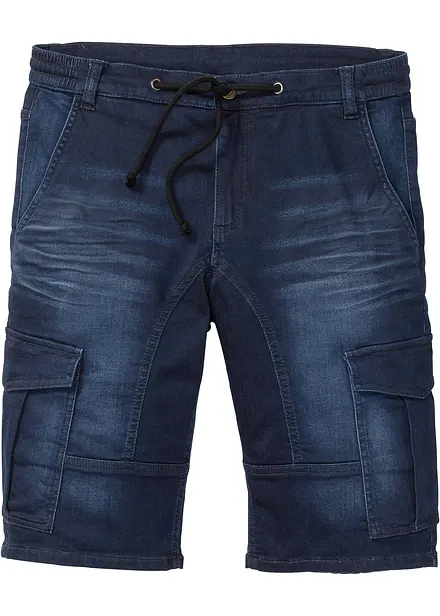 Bermudashorts i sweat-denim, Regular Fit