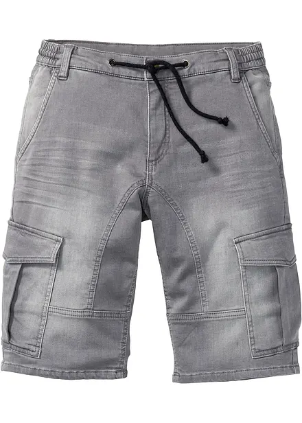Bermudashorts i sweat-denim, Regular Fit