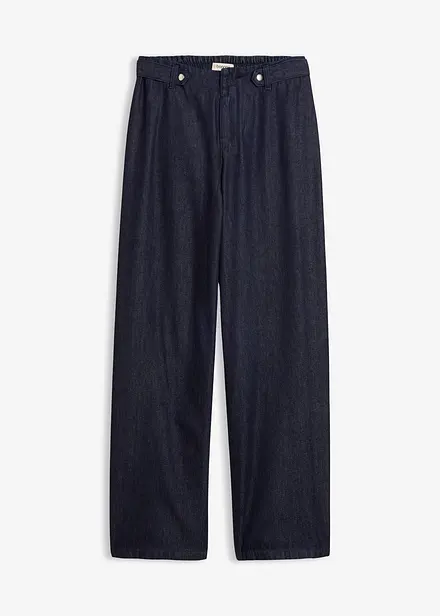 Loose fit Straight-jeans High Waist