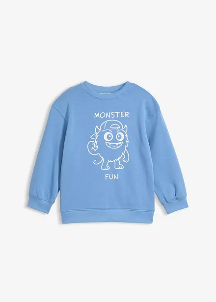 Sweatshirt i 100% &oslash;kologisk bomull