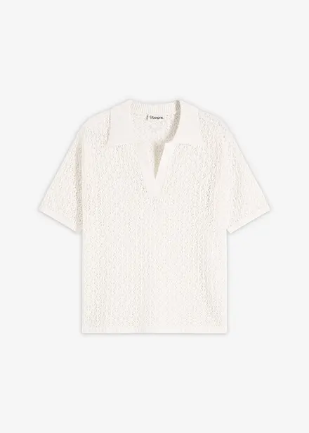 Genser med hullm&oslash;nster