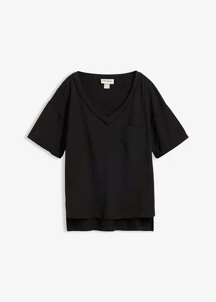 Oversized topp i 100% bomull