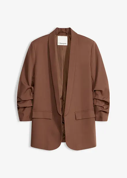 Blazer med rynking