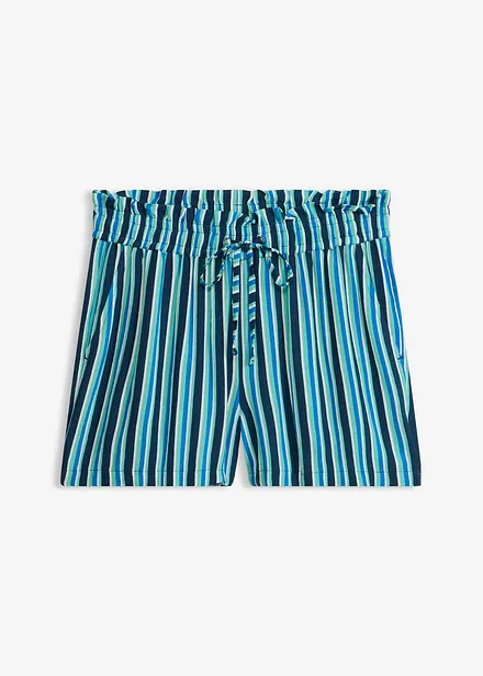 Strandshorts i krinklet materiale