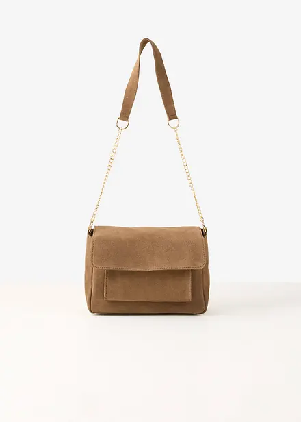 Skulderveske i imitert skinn