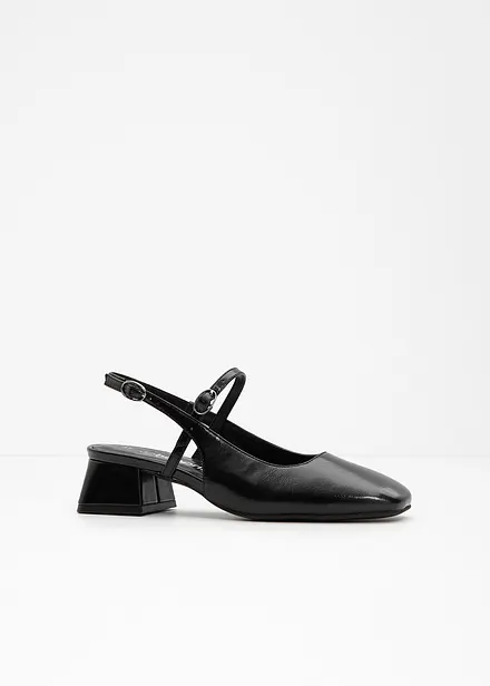 Slingbacks med remmer