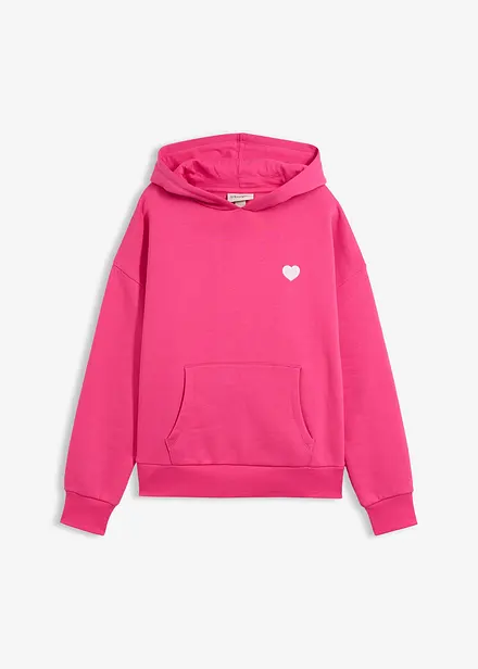 Oversized hettegenser av myk bomullmiks