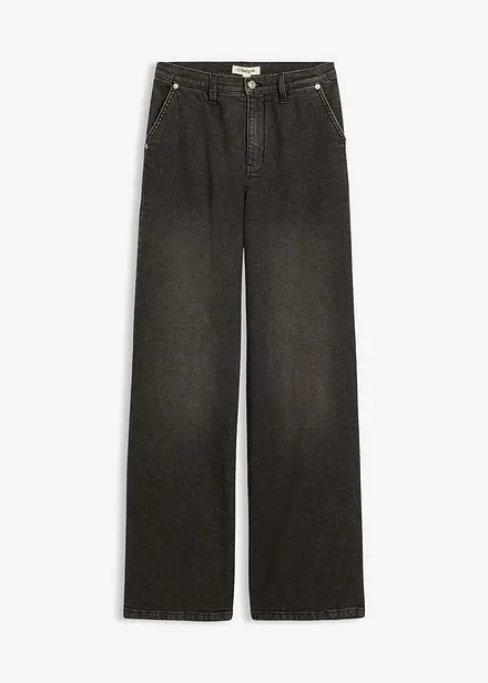 Straight-jeans Loose fit, High Waist