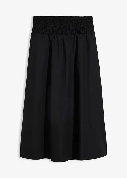 Midiskj&oslash;rt i 100% bomull